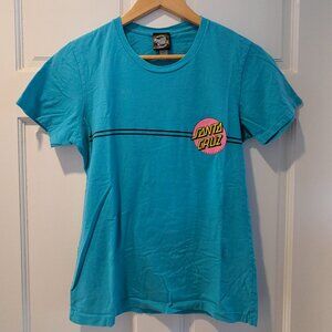 Santa Cruz Skateboards Classic Dot tee, size kids large